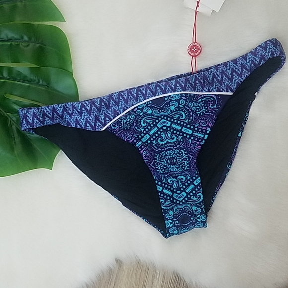 Red Carter Bikini Bottoms Size X-Small - Picture 1 of 8